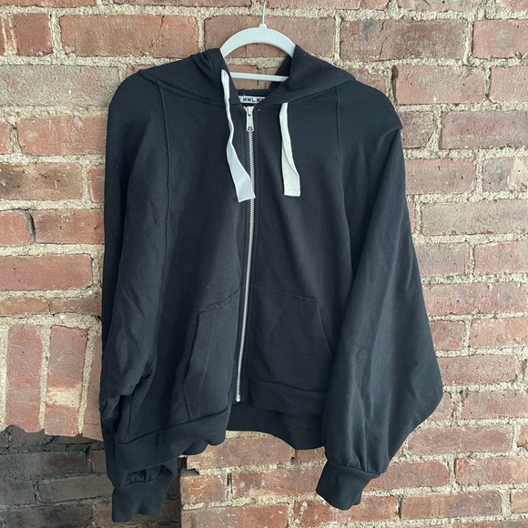 Mwl Airyterry Cocoon Hoodie Sweatshirt 